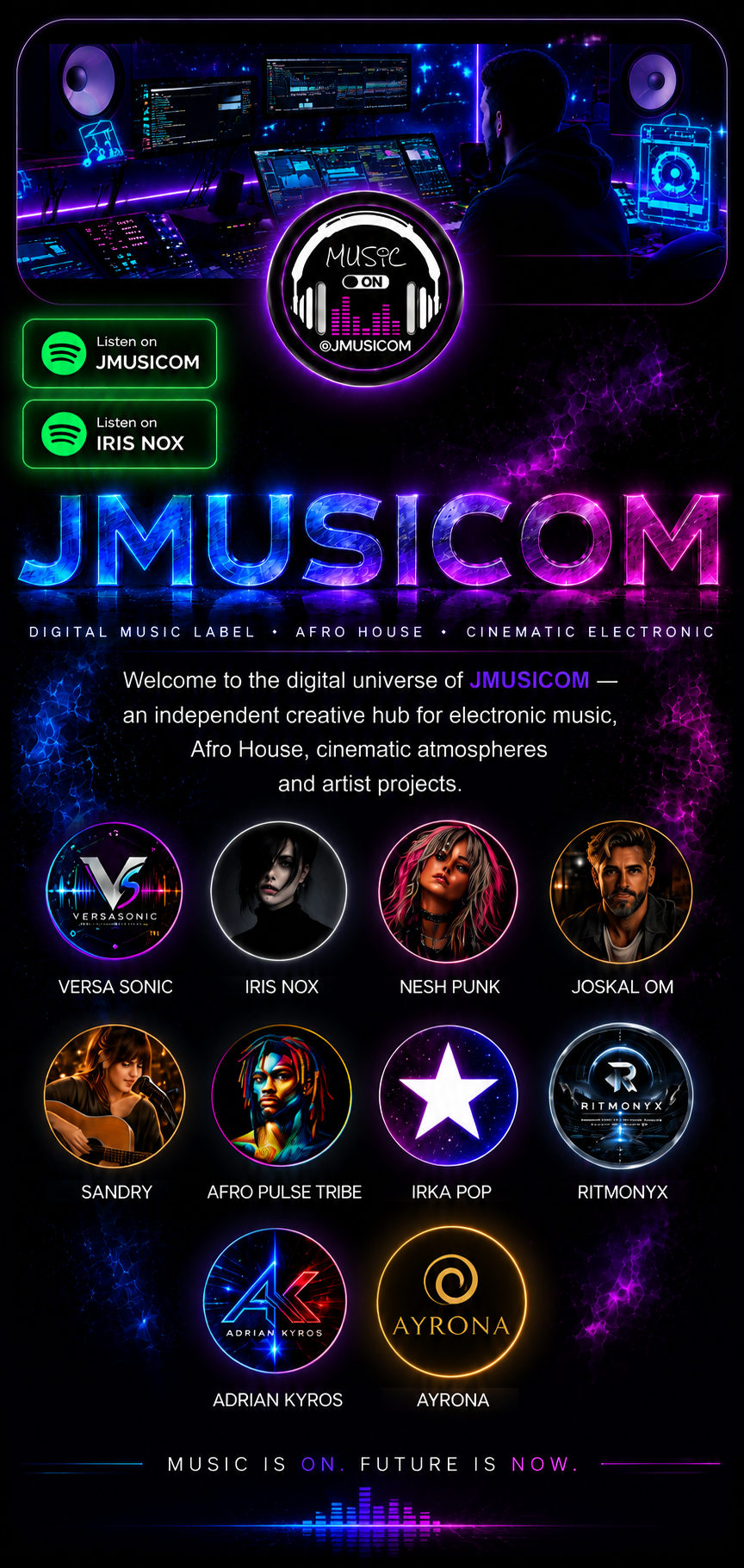 JMUSICOM Mobile Universe